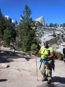 Hiking Half Dome in Yosemite National Park